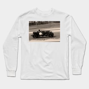 Bentley 3 Litre Tourer Sports Motor Car Le Mans Classic Long Sleeve T-Shirt